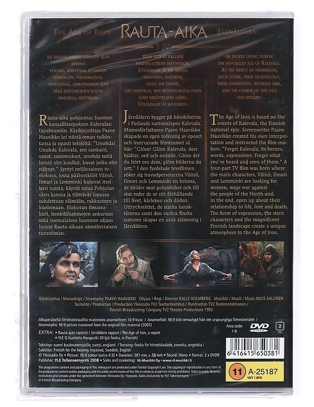 Rauta-Aika - DVD - DVD-elokuvat - 10105407139 - 1