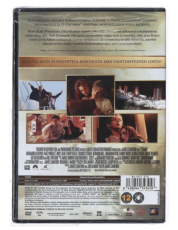 Titanic - DVD - DVD-elokuvat - 10105407158 - 1