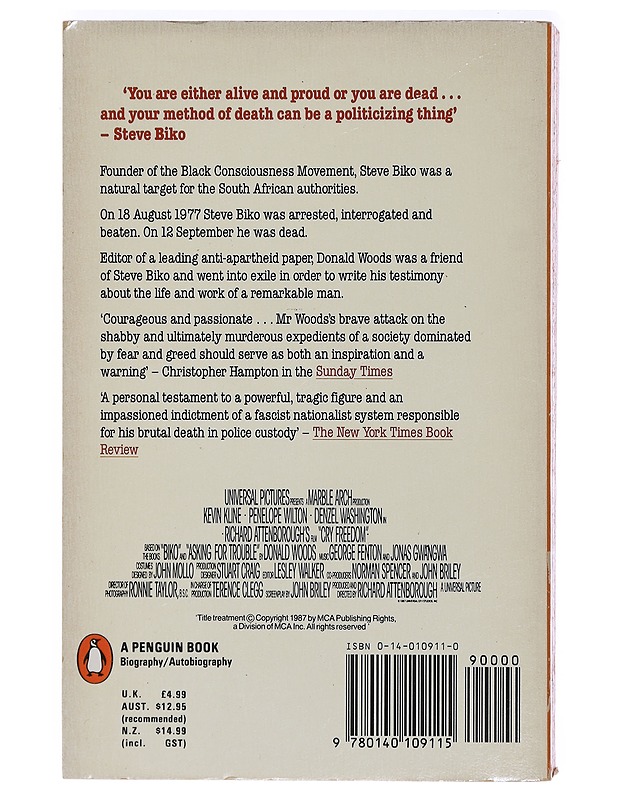 Biko - Woods, Donald - Elämäkerrat ja muistelmat - 10105407171 - 1
