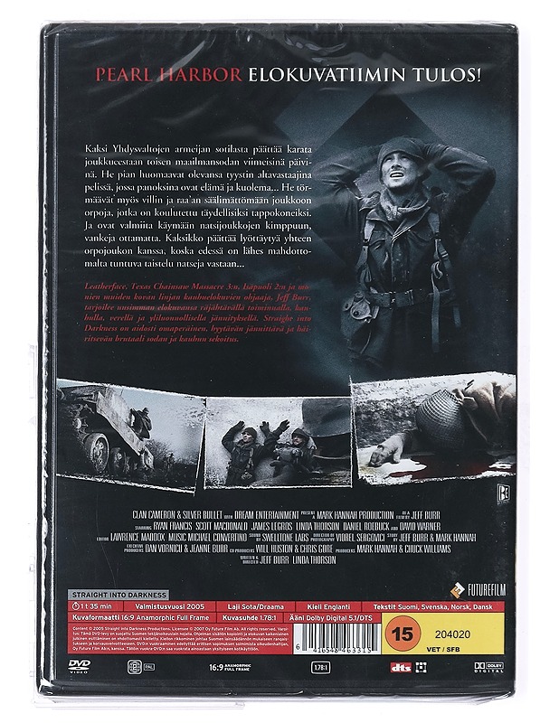 Straight Into Darkness - DVD - DVD-elokuvat - 10105407187 - 1