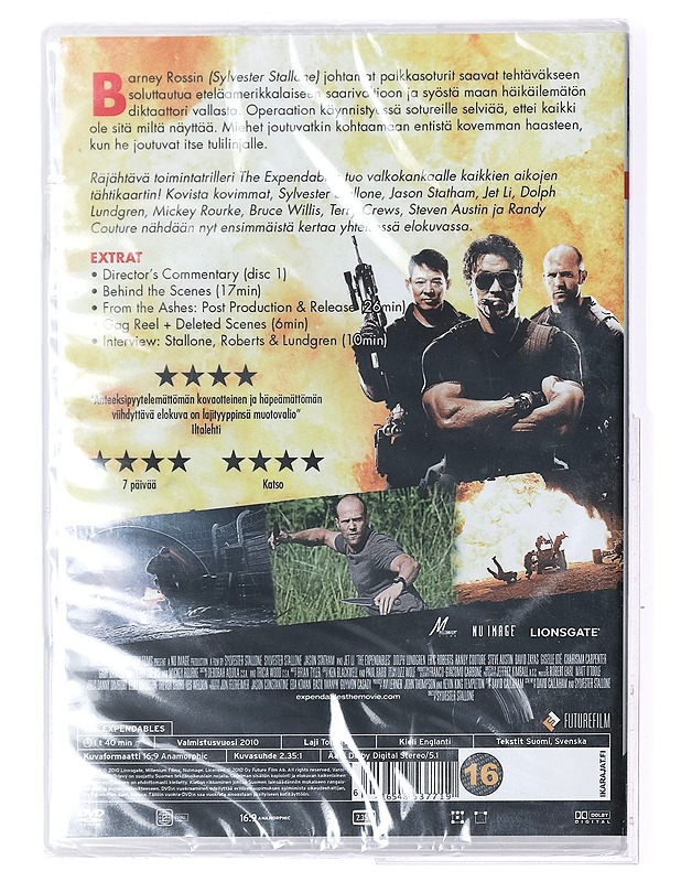 The Expendables - DVD - DVD-elokuvat - 10105407193 - 1