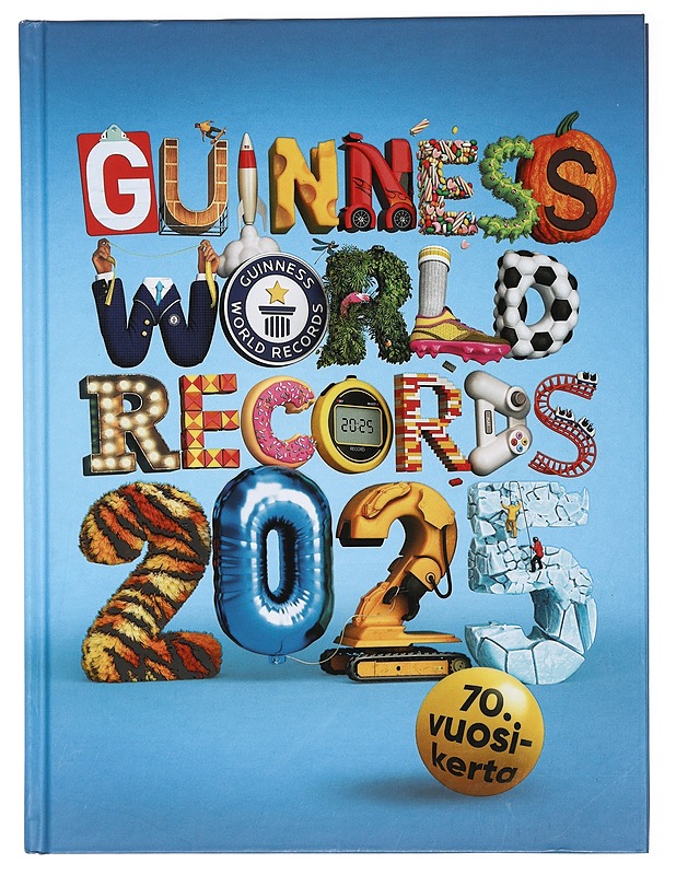 Guinness world records 2025 - Glenday, Craig - Tietokirjat ja oppaat - 10105407198 - 0