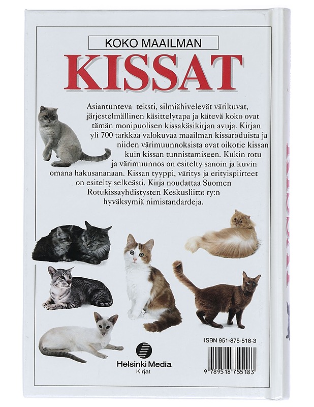 Koko maailman kissat - Alderton, David - Tietokirjat ja oppaat - 10105407220 - 1