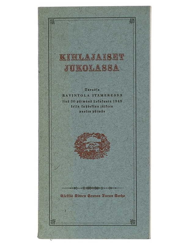 Kihlajaiset Jukolassa - Historiakirjat - 10105407242 - 0