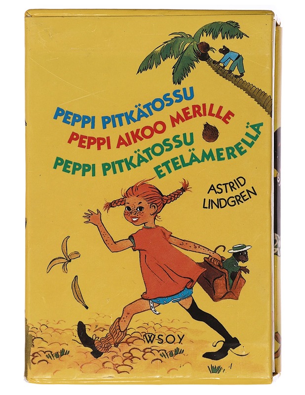 Peppi Pitkätossu-laatikko : sis 3 Peppi-kirjaa - Lindgren, Astrid - Lastenkirjat - 10105407250 - 2