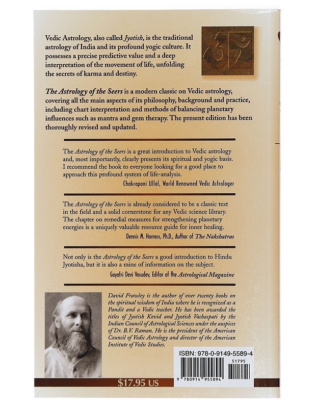 Astrology of the Seers - Frawley, David - Tietokirjat ja oppaat - 10105407274 - 1