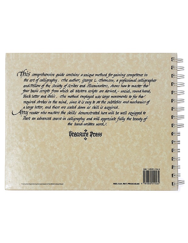 THE ART OF CALLIGRAPHY - GEORGE L. THOMSON - Tietokirjat ja oppaat - 10105407284 - 1