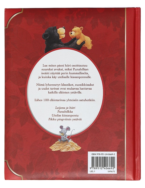 Rakkaimmat eläinsadut - Rekiaro, Päivi - Lastenkirjat - 10105407291 - 1