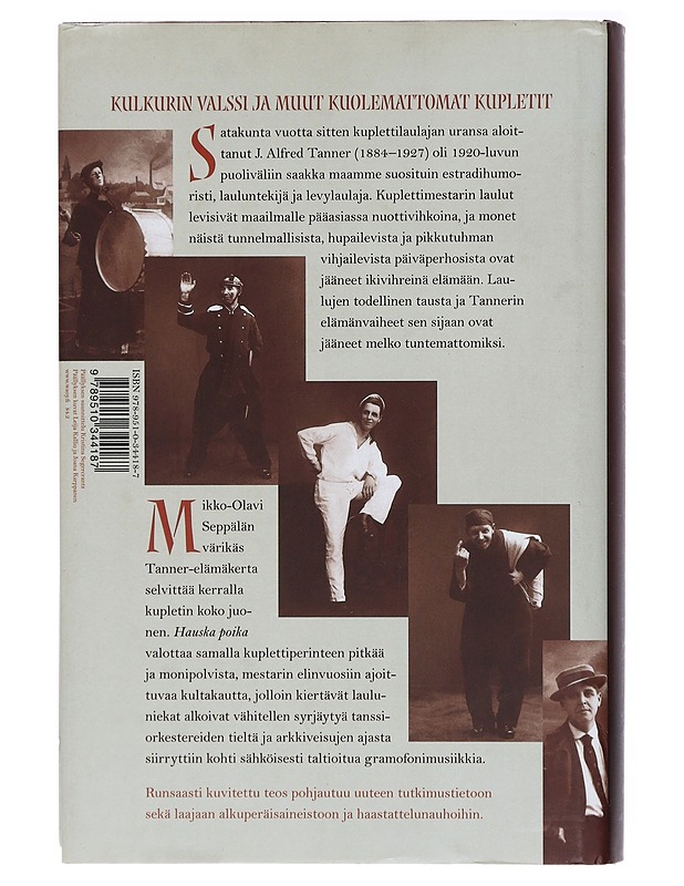 Hauska poika : kuplettilaulaja J. Alfred Tanner - Mikko-Olavi Seppälä - Elämäkerrat ja muistelmat - 10105407297 - 1