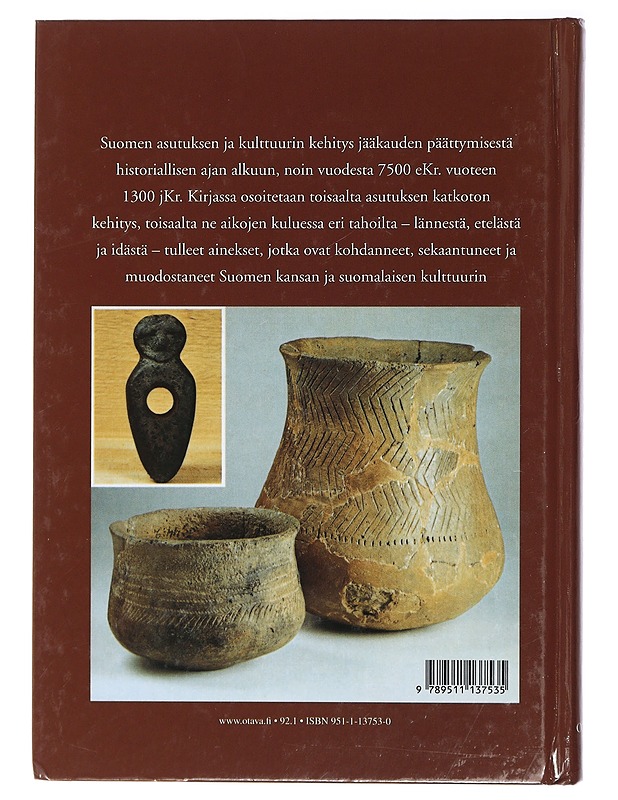 9000 vuotta Suomen esihistoriaa - Huurre, Matti - Historiakirjat - 10105407310 - 1