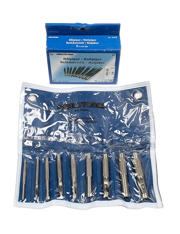 BILTEMA 19-978 reikämeistisarja, 9 osaa - Rakennustarvikkeet - 10105407326 - 0