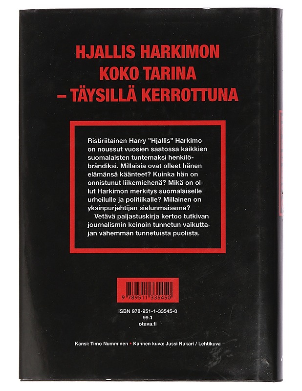 Harkimo : tarina likaisesta Harrysta - Marko Lempinen - Elämäkerrat ja muistelmat - 10105407330 - 1