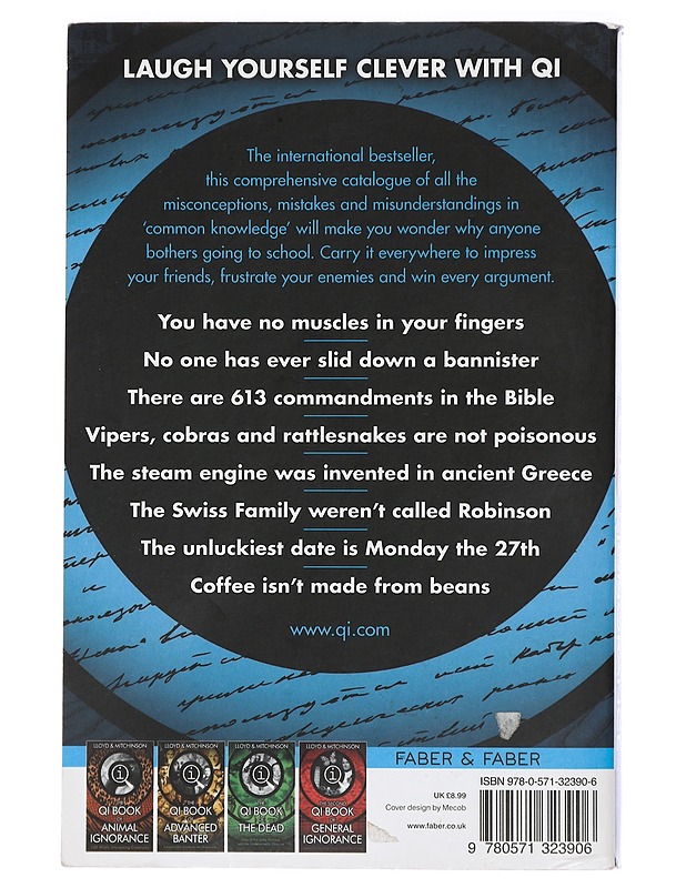 The QI Book of General Ignorance - John Mitchinson & John Lloyd - Romaanit ja novellit - 10105407331 - 1