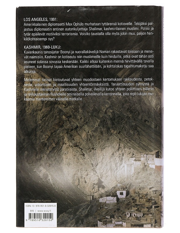 Shalimar, ilveilijä - Rushdie, Salman - Romaanit ja novellit - 10105407345 - 1