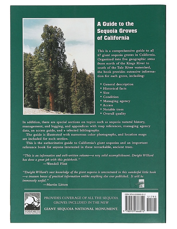 A Guide to the Sequoia Groves of California - Dwight Willard - Tietokirjat ja oppaat - 10105407373 - 1