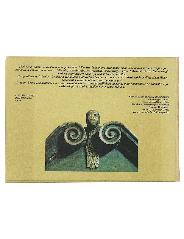 Iittiläisiä puuseppiä : Jacob Nygrén ja muita käsityön taitajia - Sammallahti, Leena - Historiakirjat - 10105407414 - 1