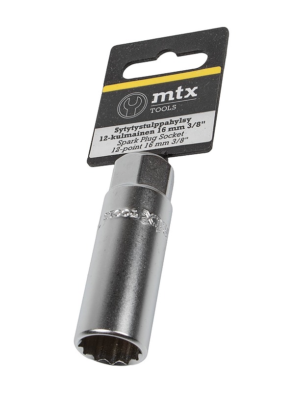 MTX TOOLS 12-kulmainen sytytystulppahylsy - Rakennustarvikkeet - 10105407419 - 0