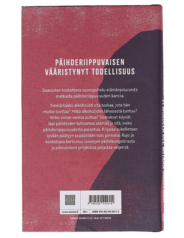 Ei minulla ole mitään ongelmaa : voiko alkoholistia pelastaa? - Niemelä, Nelli - Elämäkerrat ja muistelmat - 10105407420 - 1