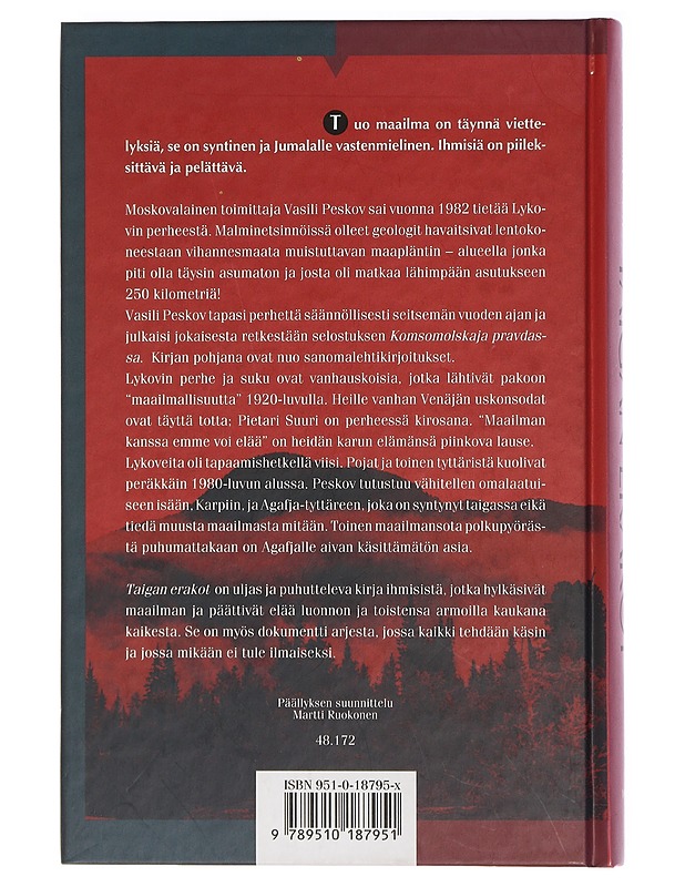 Taigan erakot - Peskov, Vasili - Historiakirjat - 10105407425 - 1