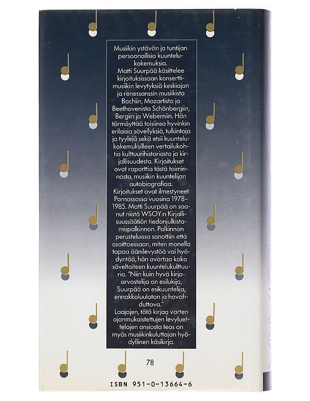 Neljätoista mestaria : kirjoituksia levytetystä musiikista - Matti Suurpää - Elämäkerrat ja muistelmat - 10105407432 - 1