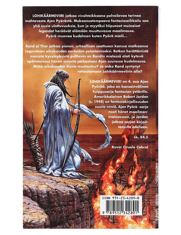 Lohikäärmeviiri - Jordan, Robert - Fantasia- ja scifi - 10105407443 - 1