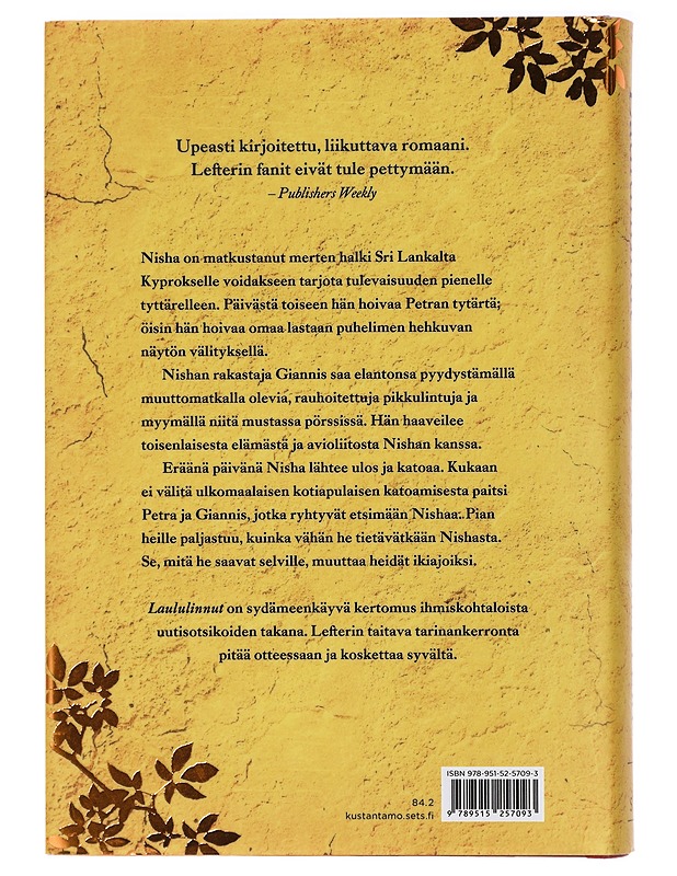 Laululinnut - Lefteri, Christy - Romaanit ja novellit - 10105407472 - 1