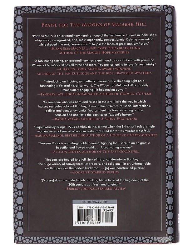 The widows of Malabar Hill - Sujata Massey - Historiakirjat - 10105407483 - 1