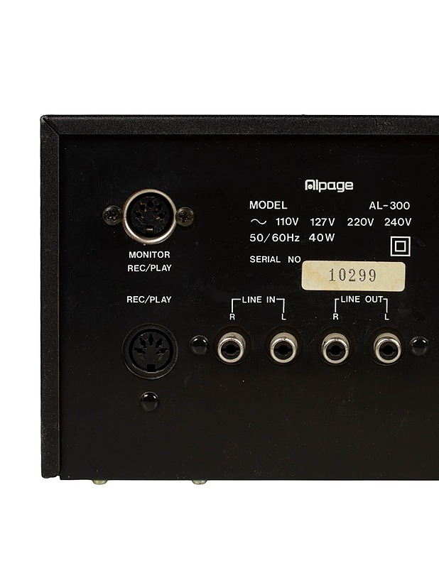 ALPAGE AL-300 kasettidekki EI TOIMI, sopii varaosiksi tai koristeeksi - Audio - 10105407521 - 2