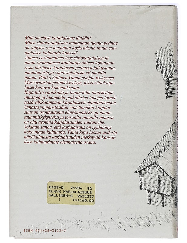 Elävä karjalaisuus - Pirkko Sallinen-Gimpl - Tietokirjat ja oppaat - 10105407518 - 1