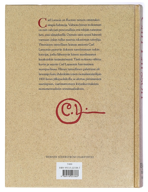 Carl Larsson : elämä ja taide - Raija Mattila - Taide- ja kulttuurikirjat - 10105407522 - 1