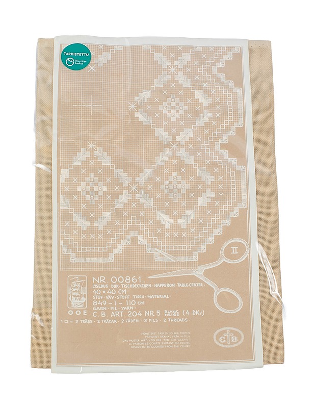 Kirjontatyö - pöytäliina - Käsityö - 10105407534 - 0