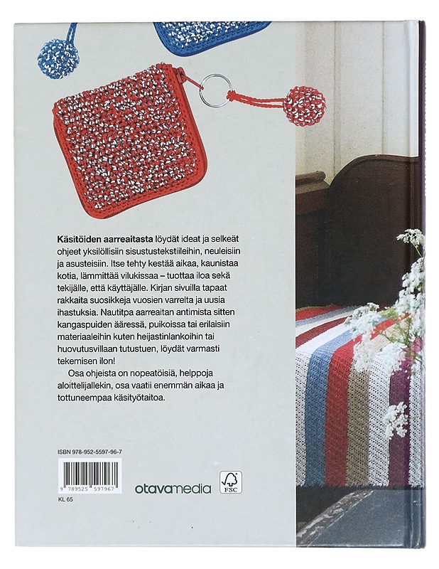 Käsitöiden aarreaitta : kudonta, neulominen, virkkaus - Helander, Marja - Tietokirjat ja oppaat - 10105407597 - 1