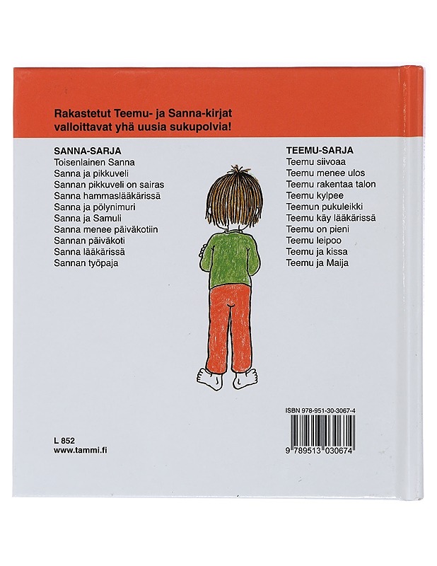 Toisenlainen Sanna - Wolde, Gunilla - Lastenkirjat - 10105407628 - 1