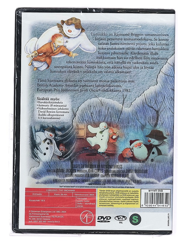 Lumiukko - DVD - Joulutuotteet - 10105407630 - 1