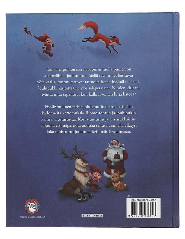 Joulupukki ja nimien kirja - Heimonen, Satu - Lastenkirjat - 10105407643 - 1