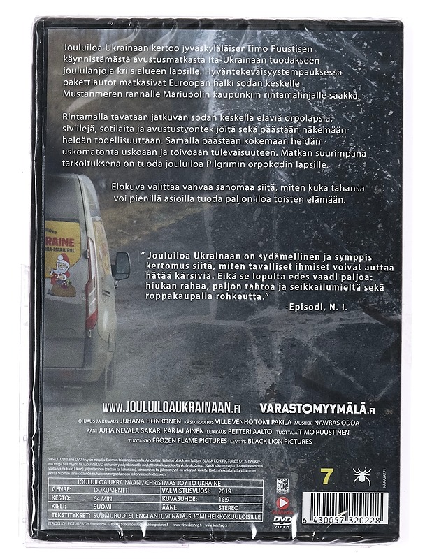 Jouluiloa Ukrainaan - DVD - Joulutuotteet - 10105407645 - 1