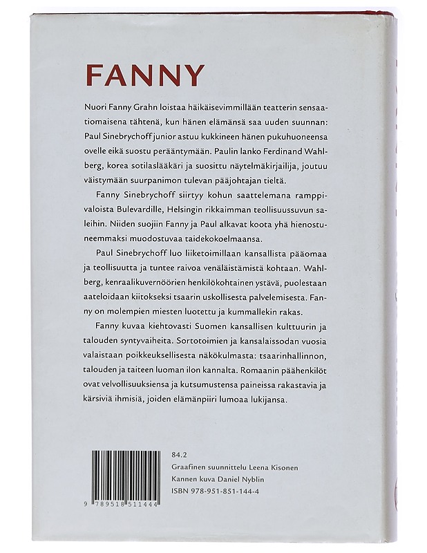 Fanny : romaani - Raija Oranen - Historiakirjat - 10105407646 - 1