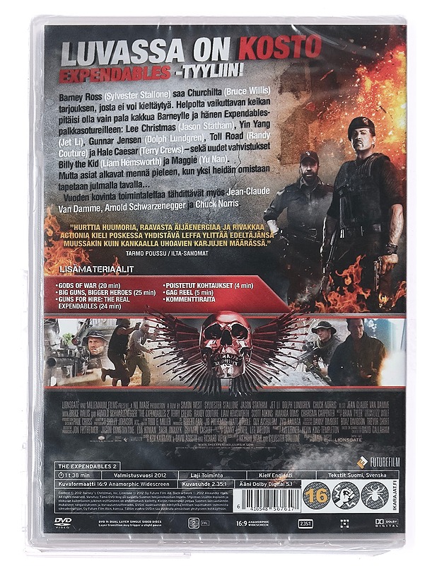 The Expendables 2 - DVD - DVD-elokuvat - 10105407653 - 1