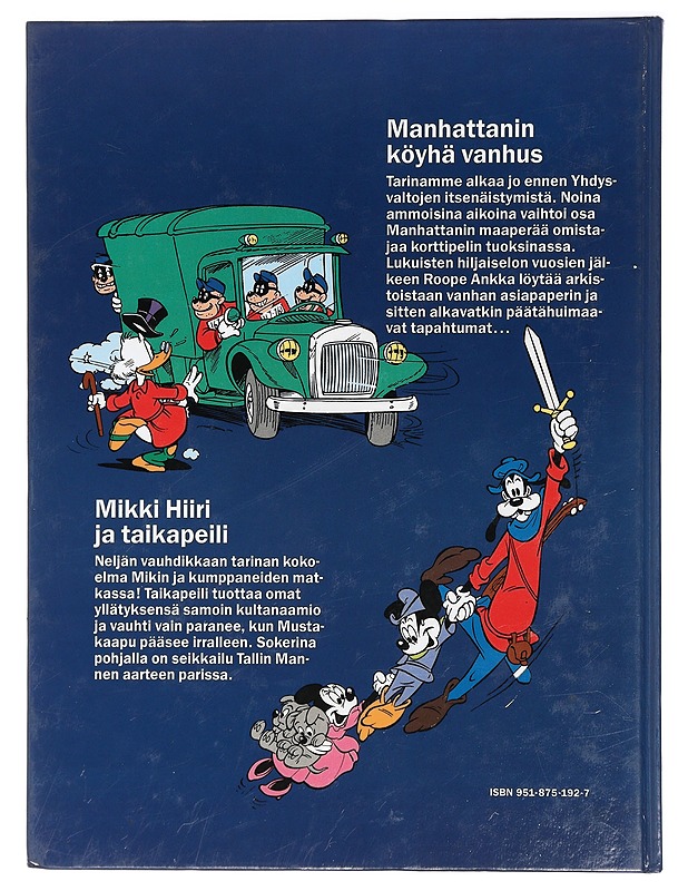 Manhattanin köyhä vanhus - Disney, Walt - Sarjakuvat - 10105407657 - 1