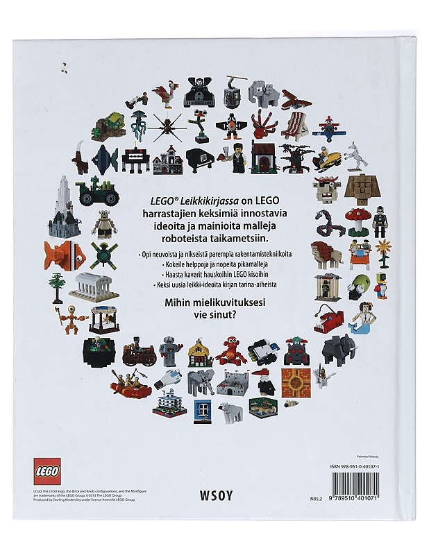 LEGO® leikkikirja : ideoita rakentamiseen ja leikkimiseen - Lipkowitz, Daniel - Lastenkirjat - 10105407670 - 1