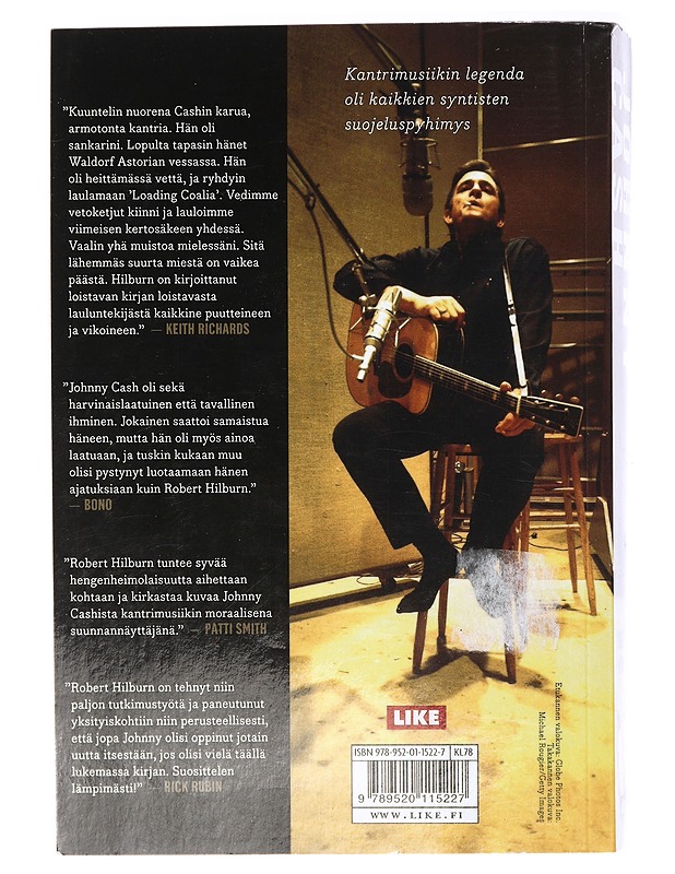 Johnny Cash - Hilburn, Robert - Elämäkerrat ja muistelmat - 10105407677 - 1