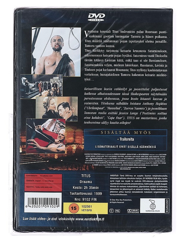 Titus - DVD - DVD-elokuvat - 10105407674 - 1