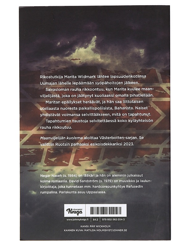 Maanviljelijän kuolema - Naseh, Negar - Jännitys ja dekkarit - 10105407672 - 1