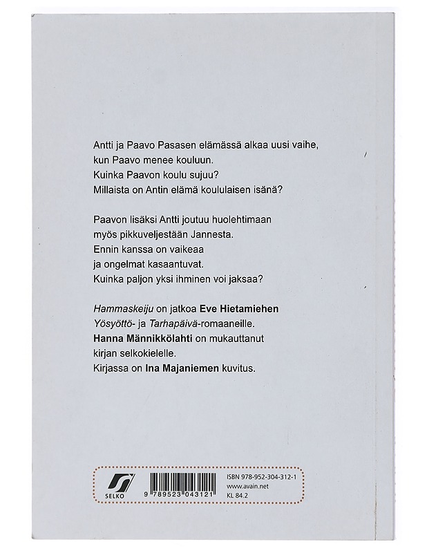 Hammaskeiju - Männikkölahti, Hanna - Romaanit ja novellit - 10105407683 - 1