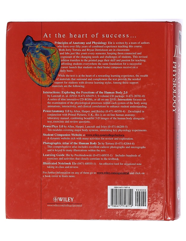 Principles of anatomy and physiology - Tortora, Gerard J. - Tietokirjat ja oppaat - 10105407698 - 1