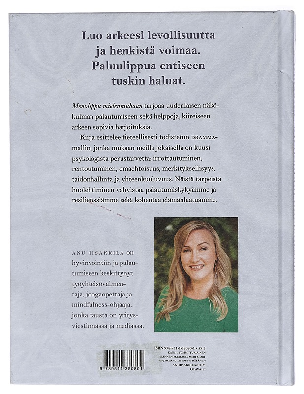 Menolippu mielenrauhaan - Anu Iisakkila - Tietokirjat ja oppaat - 10105407708 - 1