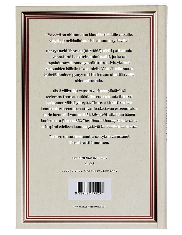 Kävelystä - Thoreau, Henry David - Tietokirjat ja oppaat - 10105407710 - 1