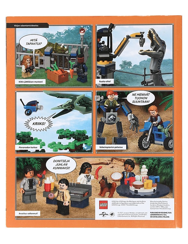 Lego Jurassic World : rakenna oma seikkailusi - March, Julia - Lastenkirjat - 10105407716 - 1