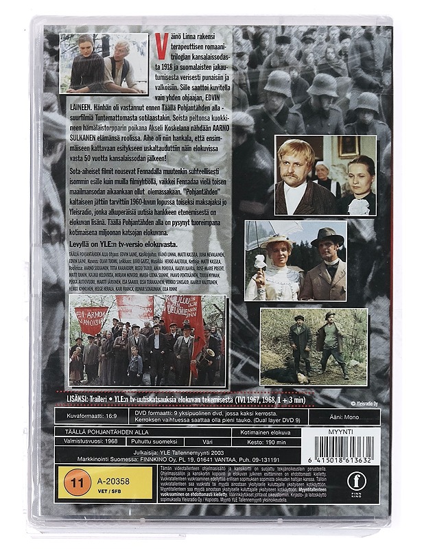 Täällä Pohjantähden alla - DVD - DVD-elokuvat - 10105407721 - 1