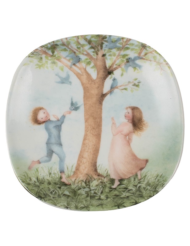 ARABIA Neljä vuodenaikaa Kevättanssi seinälautanen - Designsuosikit - 10105407722 - 0